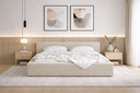 Ver imagem 2 de Cama Estofada Siena Tamanho de Casal com Design Moderno Luxo