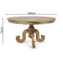 Ver imagem 3 de Mesa de Jantar Redonda em Madeira 140cm Phil