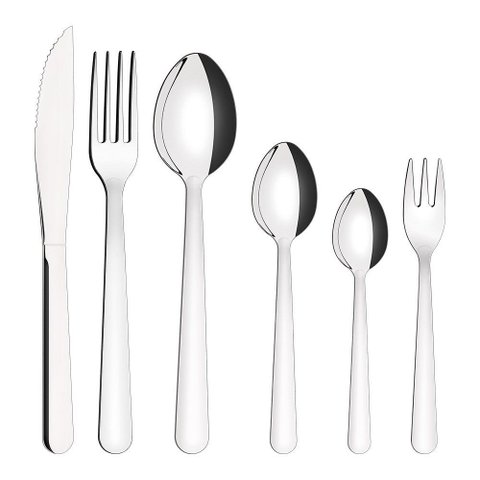 Jogo de Talheres 36 Peças Tramontina Malibu 23799016 Inox