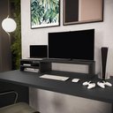 Ver imagem 2 de Suporte para Monitor Stand Home Office Lap 90 Cm L03 Preto - Lyam