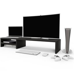 Suporte para Monitor Stand Home Office Lap 90 Cm L03 Preto - Lyam - 3
