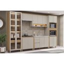 Ver imagem 1 de Cozinha Completa 6 Peças 14 Portas Allure CZ656 Gris Linea