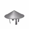 Chapéu Chinês Galvanizado para Dutos 100 Mm Topo de Chaminé - 1