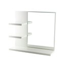 Ver imagem 2 de Armário para Banheiro com Espelho Nice Branco 40cm