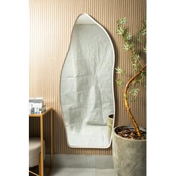 Espelho Grande Corpo Inteiro com Moldura Metal Orgânico Decorativo 170x70cm Luxo - 2