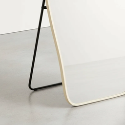 Espelho Grande Corpo Inteiro com Moldura Metal Orgânico Decorativo 170x70cm Luxo - 5