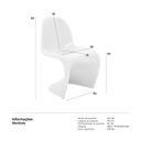 Ver imagem 5 de Cadeira design Panton Curve Alto brilho Preto