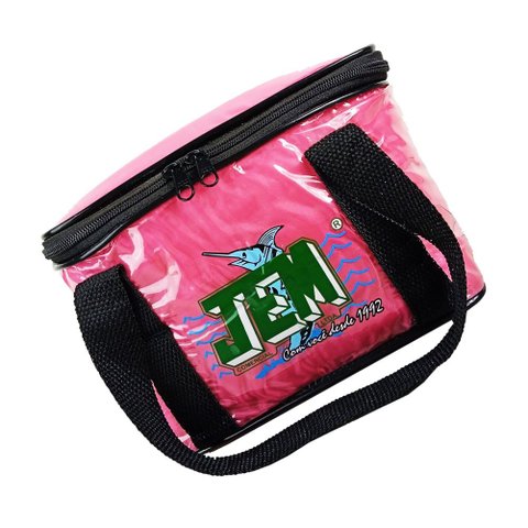 Bolsa Térmica 8 Litros com Proteção Antivazamento Jem Rosa