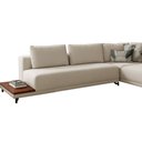 Ver imagem 4 de Sofá 5 Lugares Floyd com Divã Direito Linho Bege 310cm