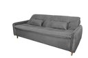 Ver imagem 3 de Sofá Cama Donna Suede Cinza B250 - Matrix