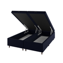 Ver imagem 1 de Base Box Bau Queen Size Cairo (43x158x198cm) Turkey Azul - Casa Giulia