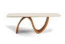Ver imagem 2 de Mesa de Jantar Copenhague 220cm x 110cm com Vidro Off White