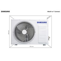 Ar Condicionado Split Inverter Samsung Windfree Connect 18000 Btus Quente/frio 220v  ar18bseaawkxaz - 13