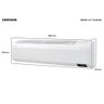 Ar Condicionado Split Inverter Samsung Windfree Connect 18000 Btus Quente/frio 220v  ar18bseaawkxaz - 12