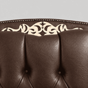 Ver imagem 4 de Cabeceira Greta 160cm Estofada Corino Modena p/ Cama Box Casal Queen Quarto