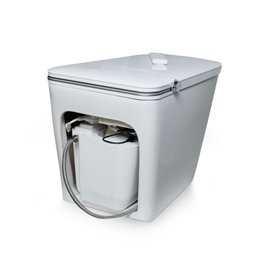 Vaso Sanitario Inteligente - Modelo Austin - Cor White com Brilho - 4
