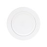 Aparelho de Jantar/chá e Café 42 Peças de Porcelana Branca C/filete Dourado Mônaco Wolff - 2