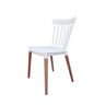 Conjunto 4 cadeiras design windsor resistente até 160kgs - 4