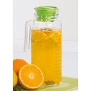 Ver imagem 2 de Jarra de Vidro Ladrilho Alça e Tampa Colorex - 1,2 Litros