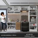 Ver imagem 6 de Armário de Cozinha Completa 270cm Branco/Rustic Stella Madesa 05