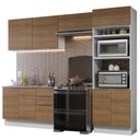 Ver imagem 3 de Armário de Cozinha Completa 270cm Branco/Rustic Stella Madesa 05