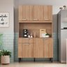 Cozinha Compacta Orquídea com 5 Portas 1 Gaveta e 4 Prateleiras Itatiaia - 6