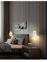 Ver imagem 6 de Pendente Lua Redondo De Cristal Vidro Com Bolhas Dourado Branco quente Dourado 3500K Original