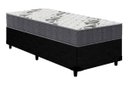 Ver imagem 1 de Cama Box Solteiro: Colchão Ortopédico Ortobom D33/ep Airtech 100 + Base Crc Linhão Black(88x188)