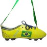 MOCHILA PU FOOTBALL BOOT BRASIL AMARELA 41,5 CM BTC Decor - 1