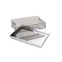 Ver imagem 1 de Porta Frios Inox Tampa Pote Presunto Petiscos Queijo Brinox 24x17cm:prateado