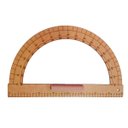 Ver imagem 1 de Transferidor em Madeira do Professor em Mdf 180° Graus Sb