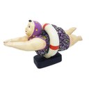 Ver imagem 7 de Escultura Banhista Resina Maiô Mosaico Boia Natação Premium