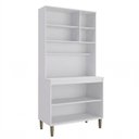 Ver imagem 4 de Armário para Cozinha 6 Portas 93cm Atraente Branco