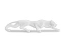 Ver imagem 2 de Escultura Estátua Decorativa Pantera Ataque Sala de Estar 22cm:branco Brilho