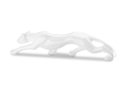 Ver imagem 3 de Escultura Estátua Decorativa Pantera Ataque Sala de Estar 22cm:branco Brilho