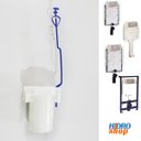 Ver imagem 2 de Copo Torre Saída Caixa Descarga Embutida Mecânica e Pneumática - 4267001