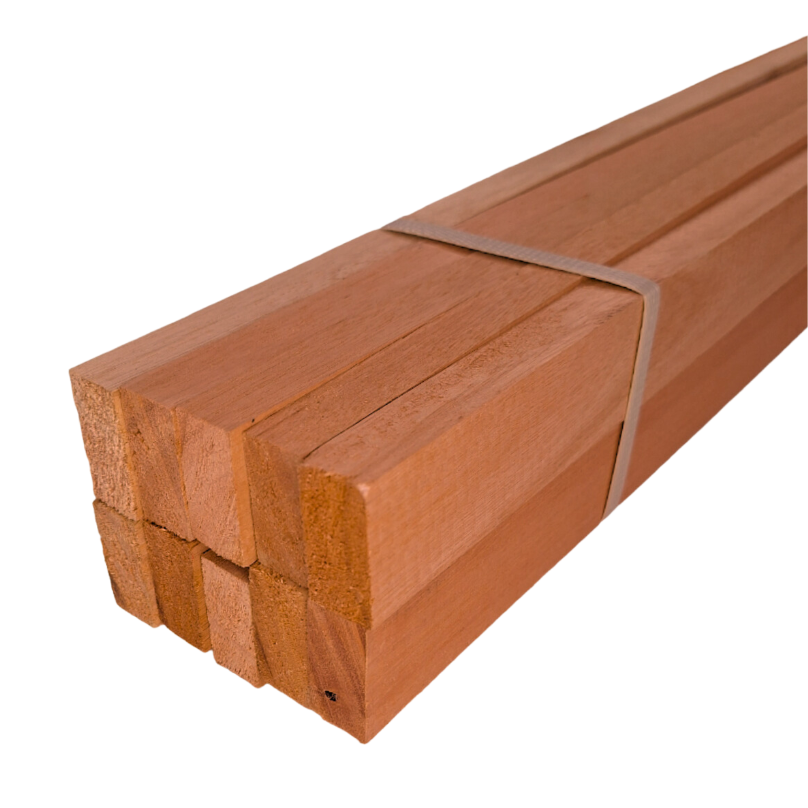 6 Ripas Sarrafos Eucalipto 2x4x100cm Aplainado Artesanato - 1