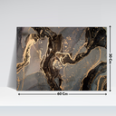 Ver imagem 4 de Kit 5 Revestimentos Adesivos Porcelanato Mármore 60x30cm Autocolante