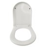 Tampa de Vaso Assento Sanitario Soft Close Fechamento Suave Silencioso Devagar Banheiro Lavabo Delic - 5