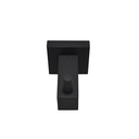 Ver imagem 2 de Porta Toalha Cabide Preto Fosco Banheiro Quadrado Metal