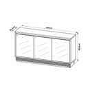 Ver imagem 4 de Buffet Ammo com 3 Portas e Espelhos - Natural