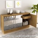 Ver imagem 5 de Buffet Ammo com 3 Portas e Espelhos - Natural