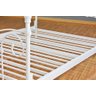 Cama de Ferro Francesa Queen Size - Branca - 12
