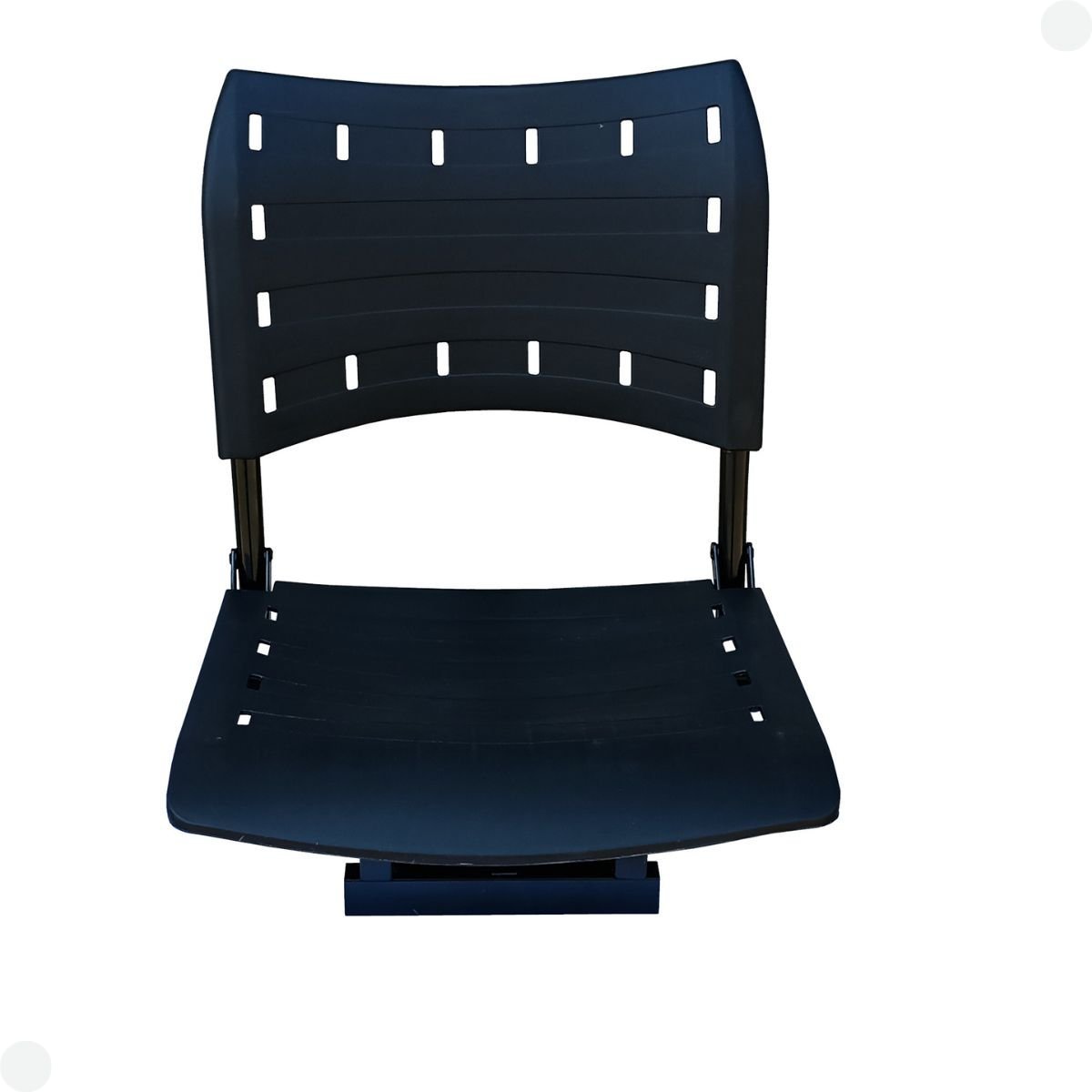 Cadeira para Barco Giratória Prática Dobrável Preta - 4