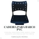 Ver imagem 7 de Cadeira para Barco Giratória Prática Dobrável Preta