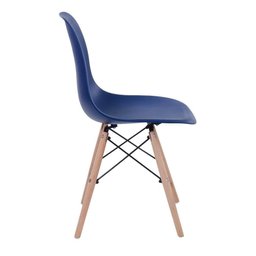 Kit 2 Cadeiras Charles Eames Azul Bic - 6