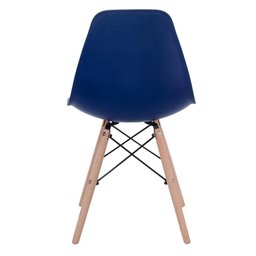 Kit 2 Cadeiras Charles Eames Azul Bic - 4