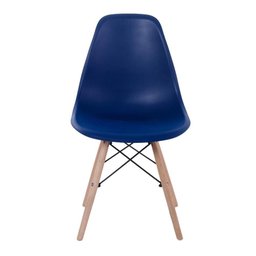 Kit 2 Cadeiras Charles Eames Azul Bic - 5