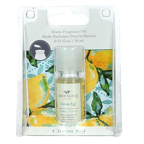 Oleo Aromatizador Greenleaf Citron Sol