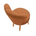 Ver imagem 6 de Jogo de Cadeira para Sala de Jantar Estofada Confortáveis com Pés de Madeira Moblan Decor